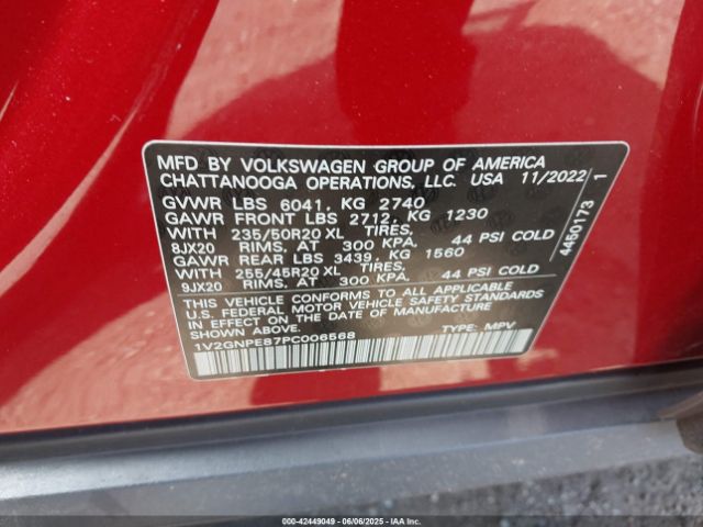 2023 VOLKSWAGEN ID.4 1V2GNPE87PC006568 Photo 8