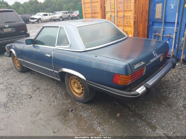 1985 MERCEDES-BENZ 380 WDBBA45C1FA018962 Photo 2
