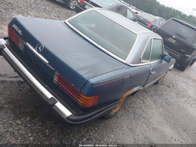 1985 MERCEDES-BENZ 380 WDBBA45C1FA018962 Photo 3