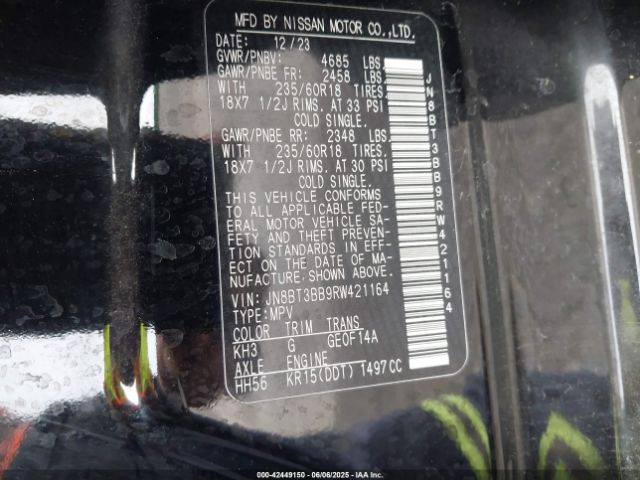 2024 NISSAN ROGUE JN8BT3BB9RW421164 Photo 8