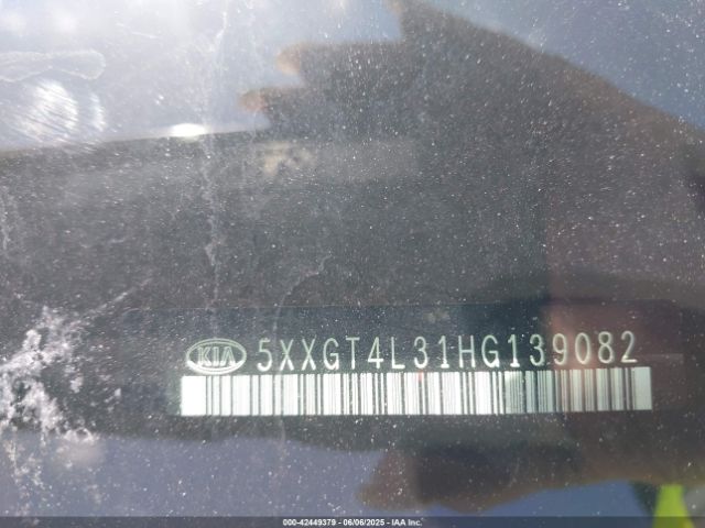 5XXGT4L31HG139082 KIA Optima Lx