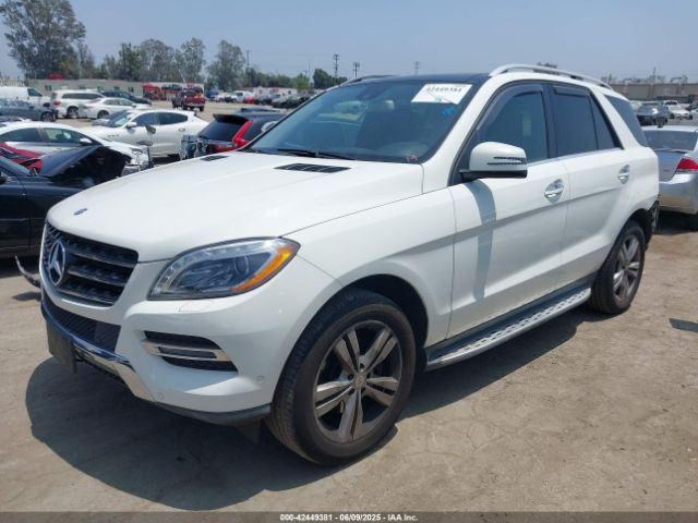 2013 MERCEDES-BENZ ML 350 4JGDA5JB6DA163663 Photo 1