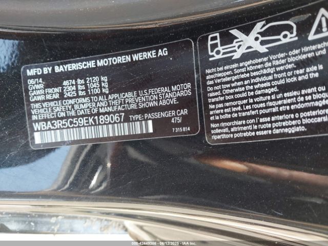 2014 BMW 435I WBA3R5C59EK189067 Photo 8