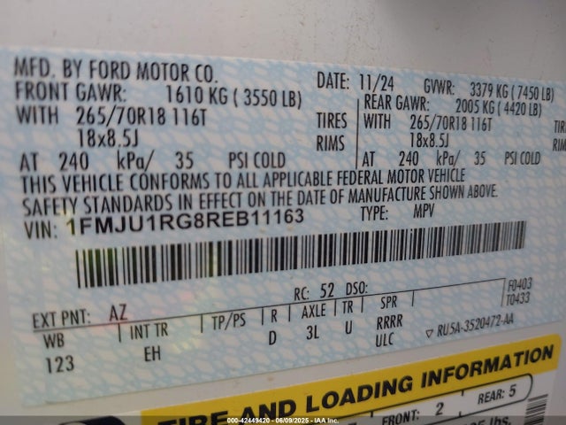 1FMJU1RG8REB11163 Ford gtdi-high
