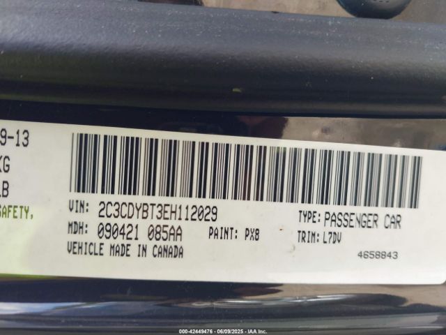 2014 DODGE CHALLENGER 2C3CDYBT3EH112029 Photo 8