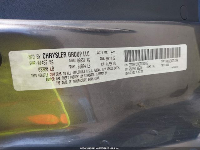 2012 FIAT 500 3C3CFFCRXCT119565 Photo 8