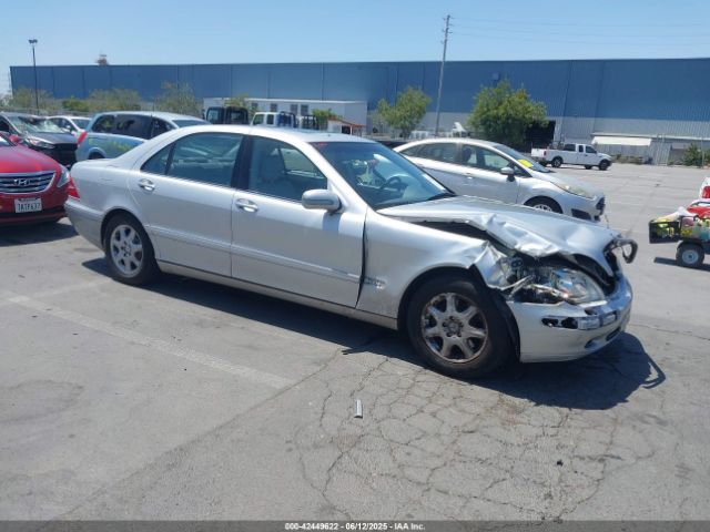 2000 MERCEDES-BENZ S 500 WDBNG75J2YA092941