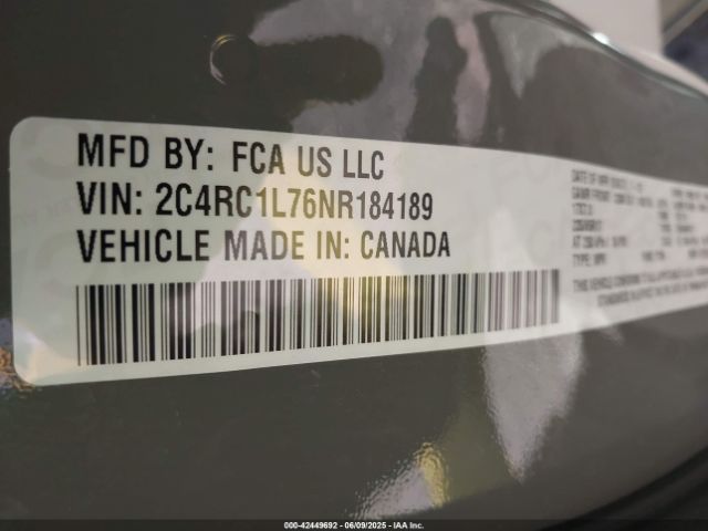 2022 CHRYSLER PACIFICA HYBRID 2C4RC1L76NR184189 Photo 8