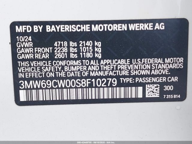 3MW69CW00S8F10279 BMW 3 Series 330i