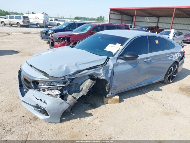 2022 HONDA ACCORD 1HGCV3F21NA038753 Photo 1