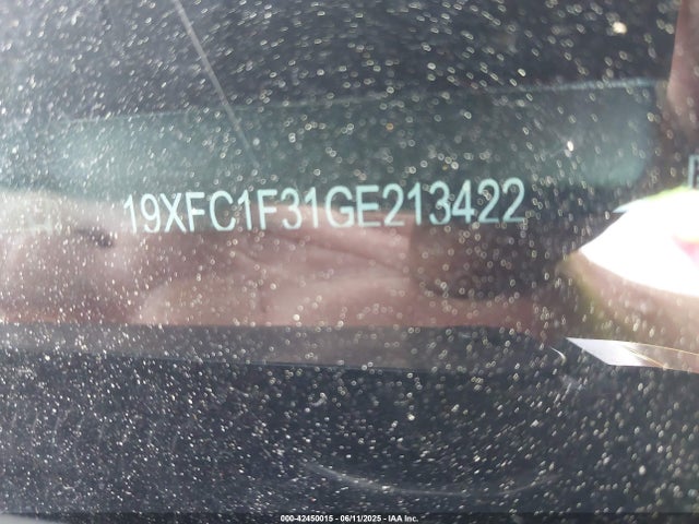 19XFC1F31GE213422 Honda l15b7