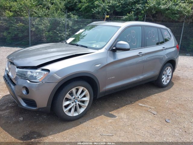 2015 BMW X3 5UXWX9C5XF0D58699 Photo 1