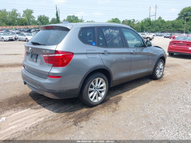 2015 BMW X3 5UXWX9C5XF0D58699 Photo 3