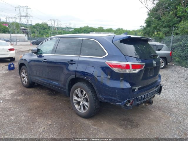 5TDJKRFH2FS148558 Toyota Highlander Xle V6