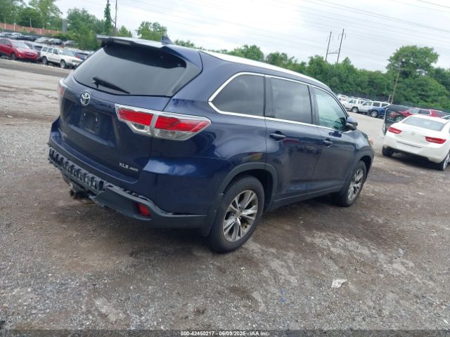 5TDJKRFH2FS148558 Toyota Highlander Xle V6