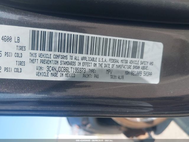 2020 JEEP COMPASS 3C4NJDCB6LT195973 Photo 8