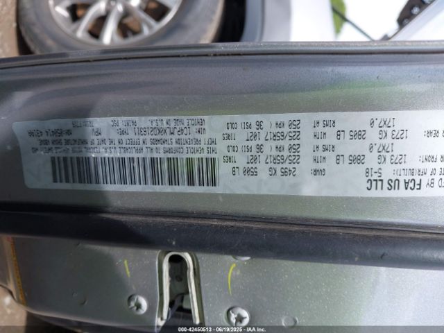 2019 JEEP CHEROKEE 1C4PJMLX0KD216311 Photo 8