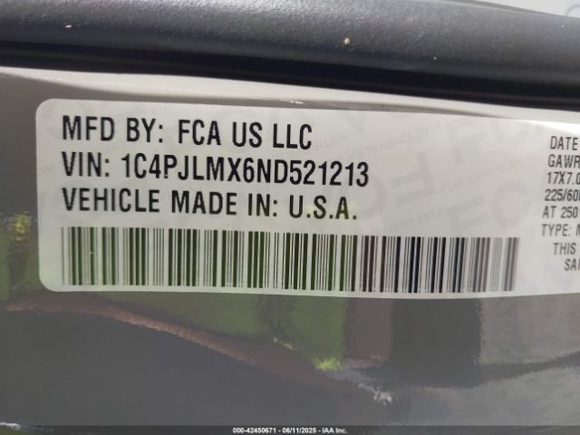 2022 JEEP CHEROKEE 1C4PJLMX6ND521213 Photo 8