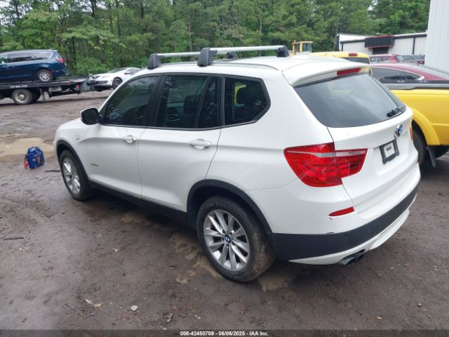 2013 BMW X3 5UXWX9C54D0A15142 Photo 2