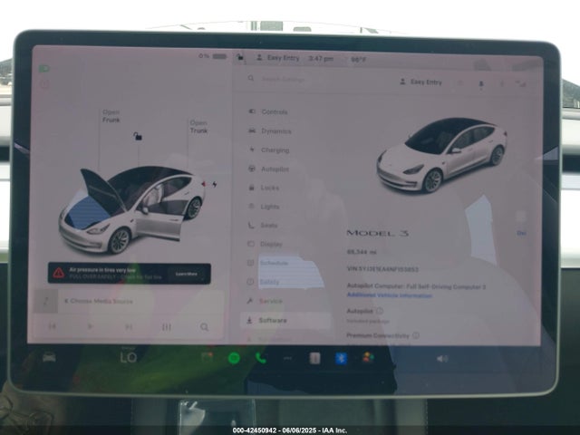2022 TESLA MODEL 3 5YJ3E1EA6NF153853 Photo 6
