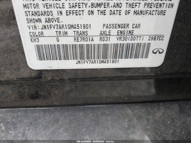 JN1FV7AR1GM451901 Infiniti 2016