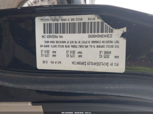 2006 CHRYSLER 300 2C3KA43R46H490345 Photo 8