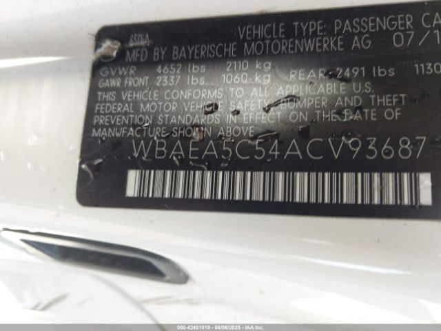 2010 BMW 650I WBAEA5C54ACV93687 Photo 8