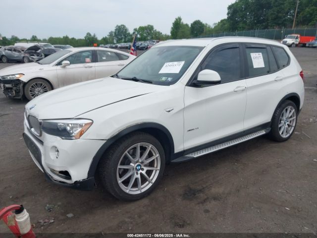 2016 BMW X3 5UXWX9C53G0D70484 Photo 1
