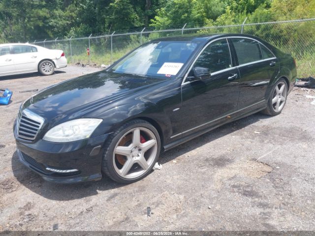 2012 MERCEDES-BENZ S 550 WDDNG7DB1CA439038 Photo 1