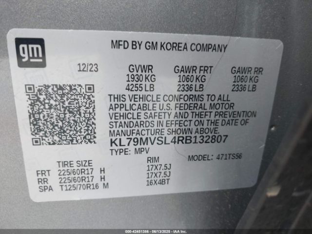 2024 CHEVROLET TRAILBLAZER KL79MVSL4RB132807 Photo 8