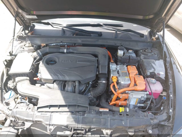 KMHL24JJXNA041593 Hyundai Sonata Hybrid Blue