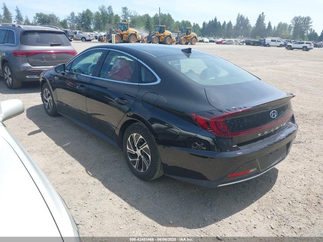 KMHL24JJXNA041593 Hyundai Sonata Hybrid Blue