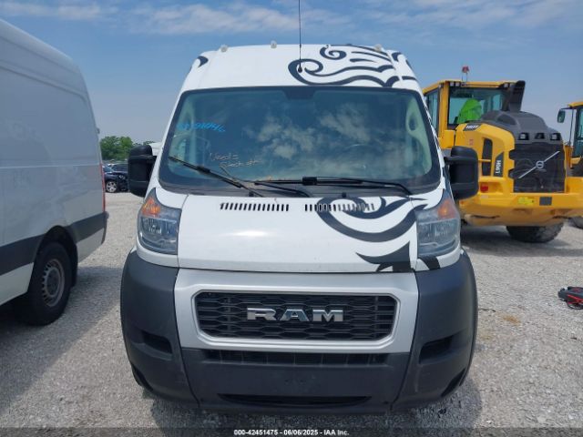 3C6TRVDG8KE509567 RAM Promaster 2500 High Roof 159 Wb
