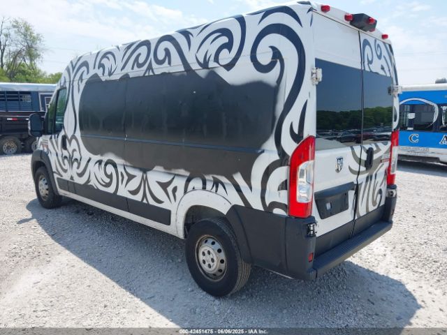 3C6TRVDG8KE509567 RAM Promaster 2500 High Roof 159 Wb