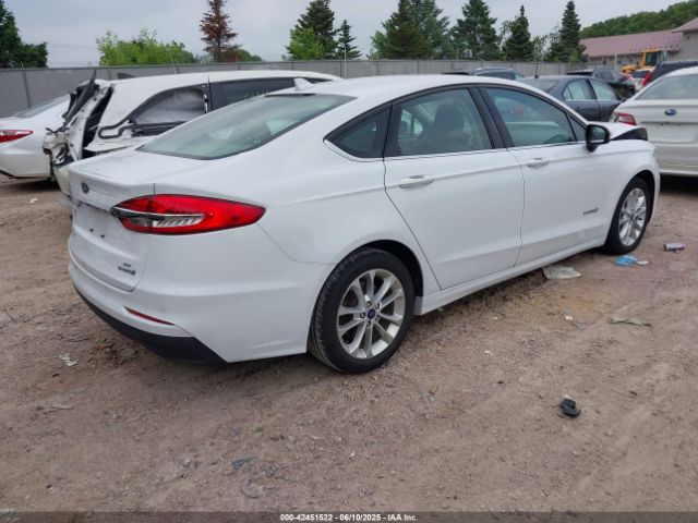 2019 FORD FUSION HYBRID 3FA6P0LU1KR137574 Photo 3