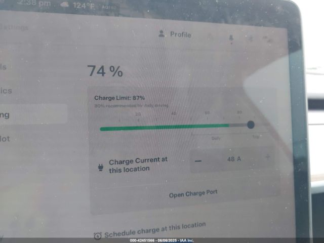 2024 TESLA MODEL Y 7SAYGDEE3RA324648 Photo 9