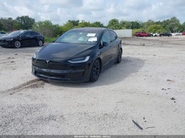 2022 TESLA MODEL X 7SAXCBE61NF362753 Photo 1