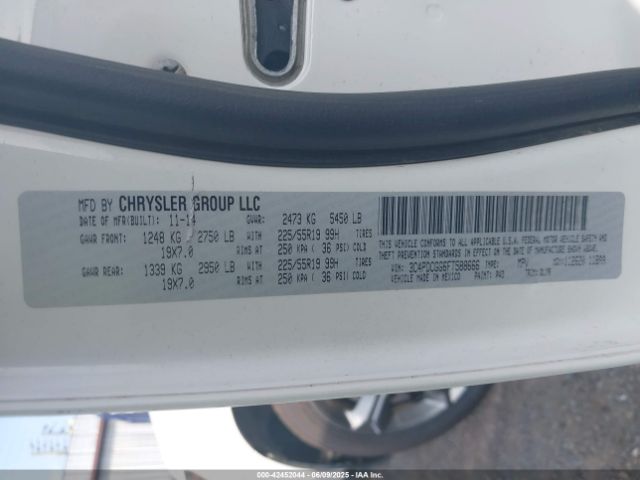 3C4PDCGG6FT588666 Dodge Journey Crossroad
