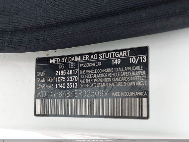 WDDGF8AB4ER325089 Mercedes-Benz C 300 Luxury 4matic/sport 4matic