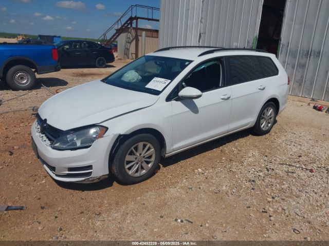 2015 VOLKSWAGEN GOLF SPORTWAGEN 3VWC17AU8FM506389 Photo 1