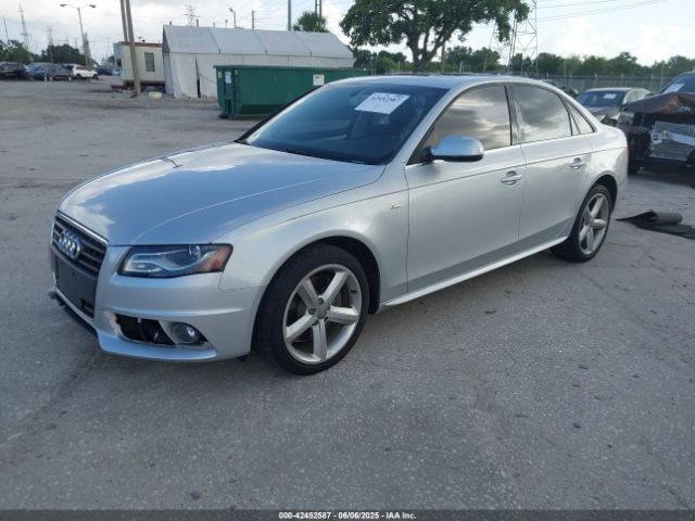 2012 AUDI A4 WAUFFAFL1CA112432 Photo 1