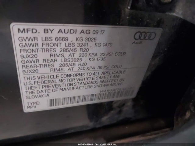 2018 AUDI Q7 WA1VAAF75JD011819 Photo 8