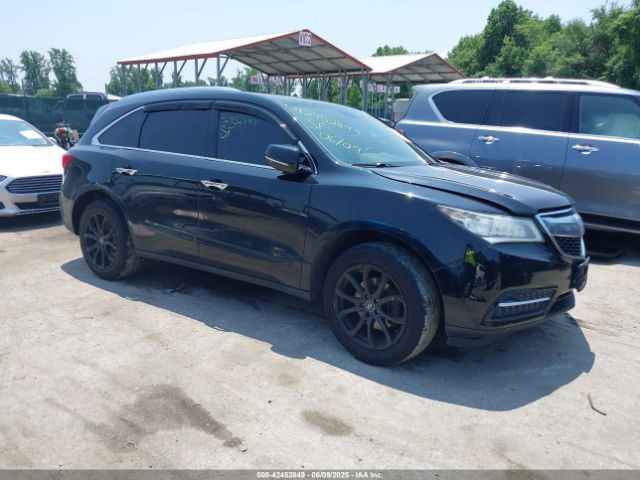 2014 ACURA MDX 5FRYD4H81EB013128 Photo 0