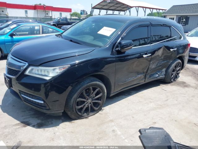2014 ACURA MDX 5FRYD4H81EB013128 Photo 1