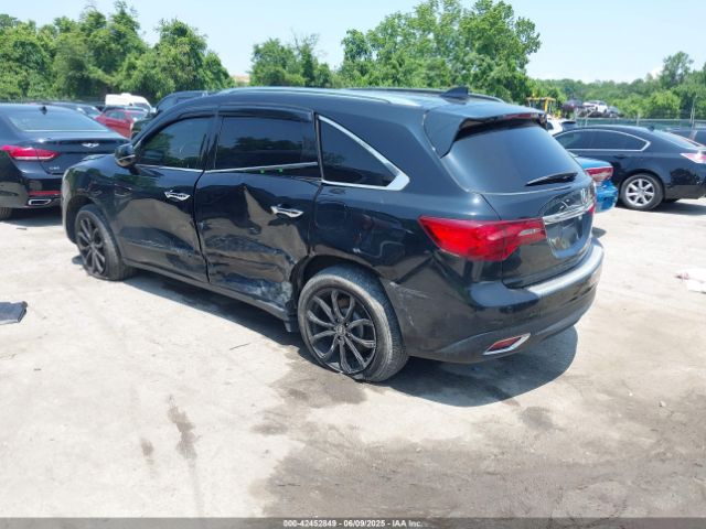 2014 ACURA MDX 5FRYD4H81EB013128 Photo 2