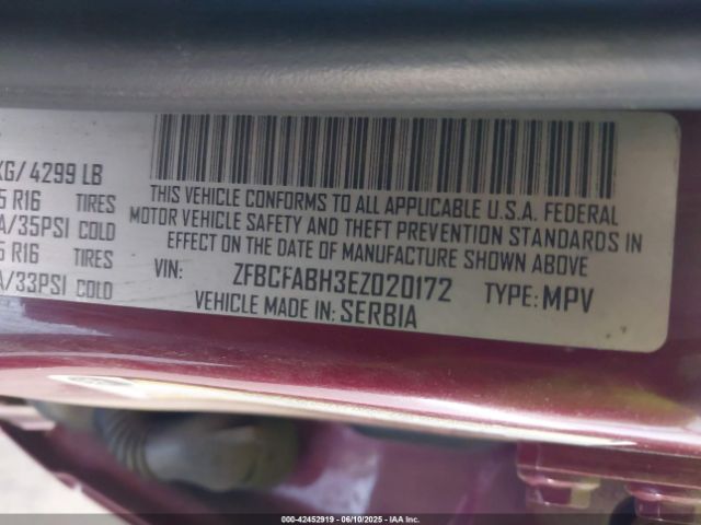 2014 FIAT 500L ZFBCFABH3EZ020172 Photo 8