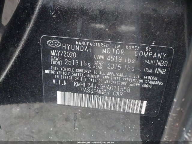 KMHL24JJ5LA011558 Hyundai gdi, nu pe