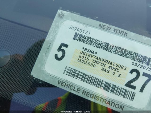 JN1BV7AR9FM416083 Infiniti Q50 Premium