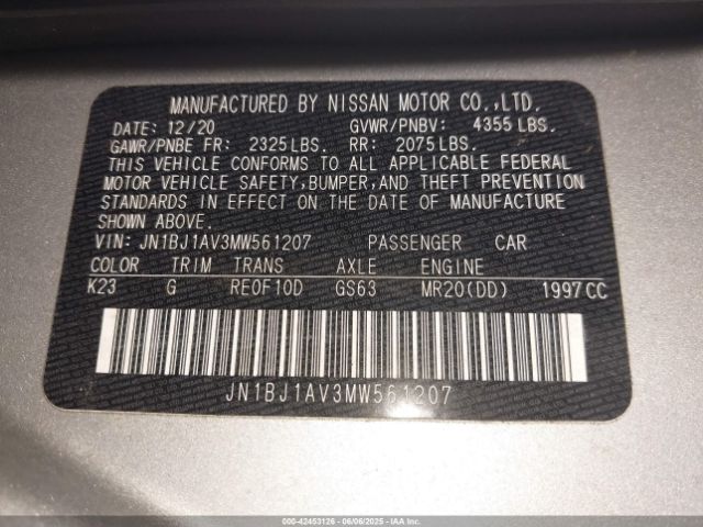 2021 NISSAN ROGUE SPORT JN1BJ1AV3MW561207 Photo 8