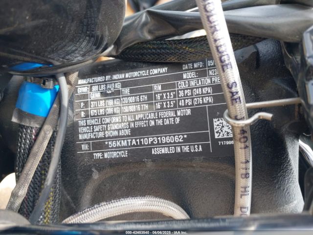 2023 INDIAN MOTORCYCLE CO. SCOUT 56KMTA110P3196062 Photo 9